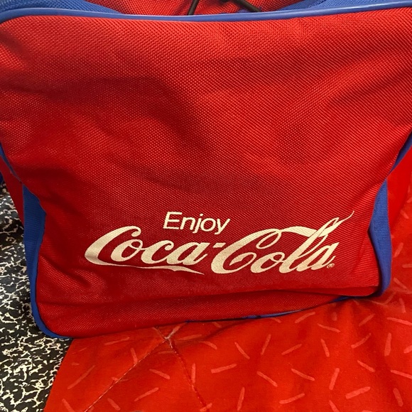 Official 1996 ATLANTA GAMES Olympic Duffel Bag Sponsored by Coca-Cola - Picture 14 of 15